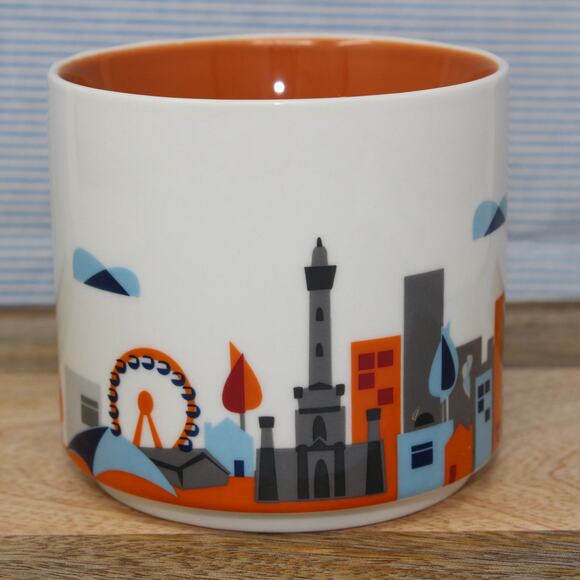 CHICAGO Starbucks Coffee Mug YOU ARE HERE Collection 2015 14oz - Picture 3 of 8